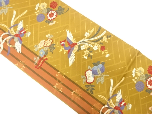 Japanese Kimono / Fukuro Obi Silk